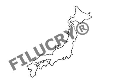 Japan Umriss Banner, Digitaler Download, SVG / JPG / PNG / PDF