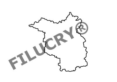 Brandenburg Umriss Banner, Digitaler Download, SVG / JPG / PNG / PDF