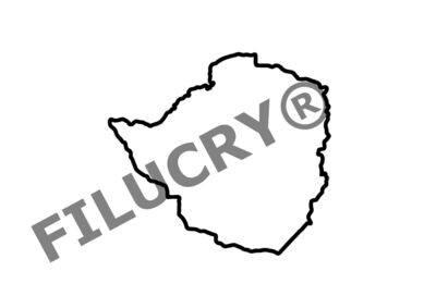 Simbabwe Umriss Banner, Digitaler Download, SVG / JPG / PNG / PDF