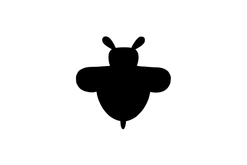 Umriss Biene Magnet Umriss Biene Magnet