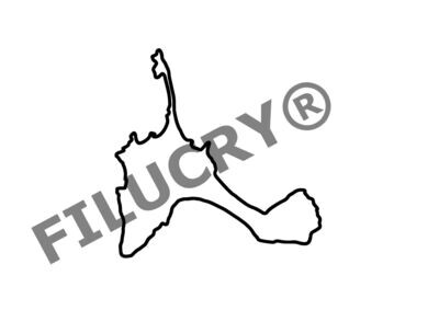 Formentera Umriss Banner, Digitaler Download, SVG / JPG / PNG / PDF