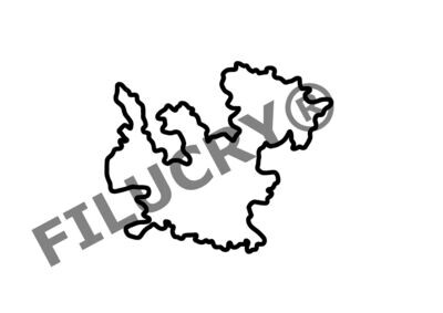 Cabrera Umriss Banner, Digitaler Download, SVG / JPG / PNG / PDF