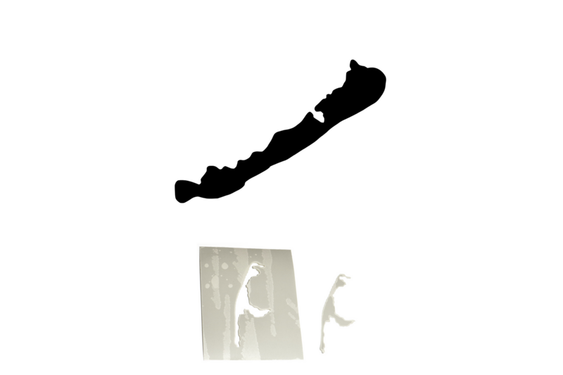 Stencil film Lake Balaton Stencil film Lake Balaton