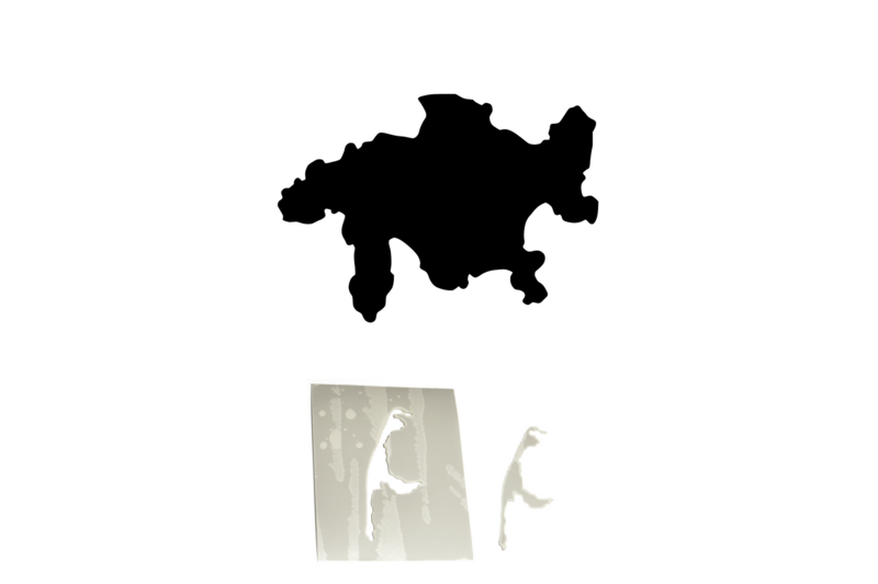 Stencil film Canton Graubünden Stencil film Canton Graubünden