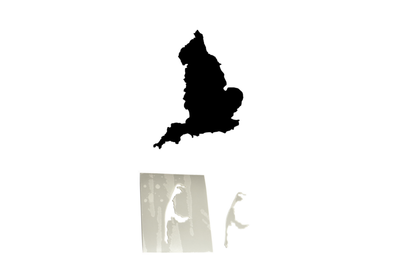 Schablonenfolie England Schablonenfolie England