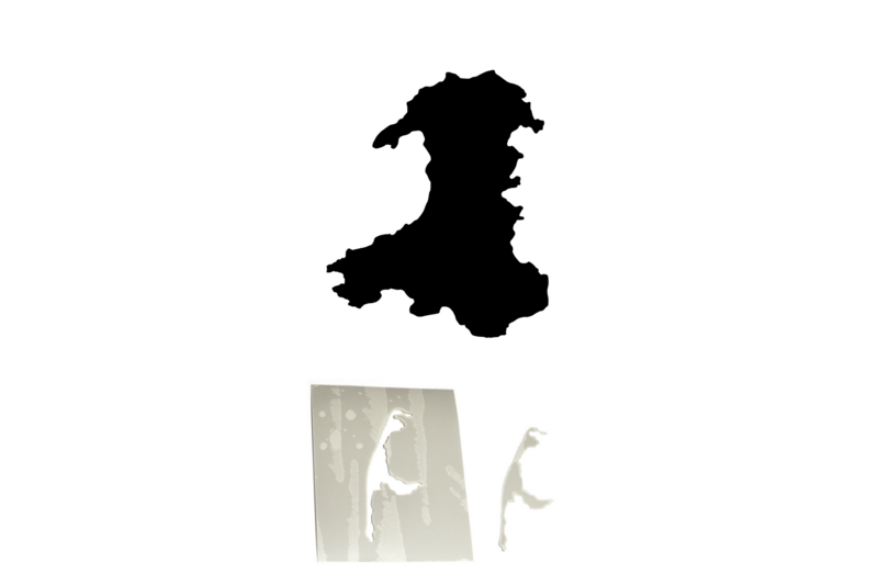 Schablonenfolie Wales Schablonenfolie Wales