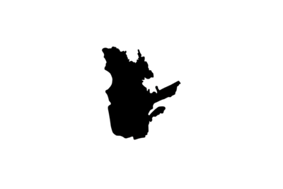 Umriss Quebec Magnet Umriss Quebec Magnet