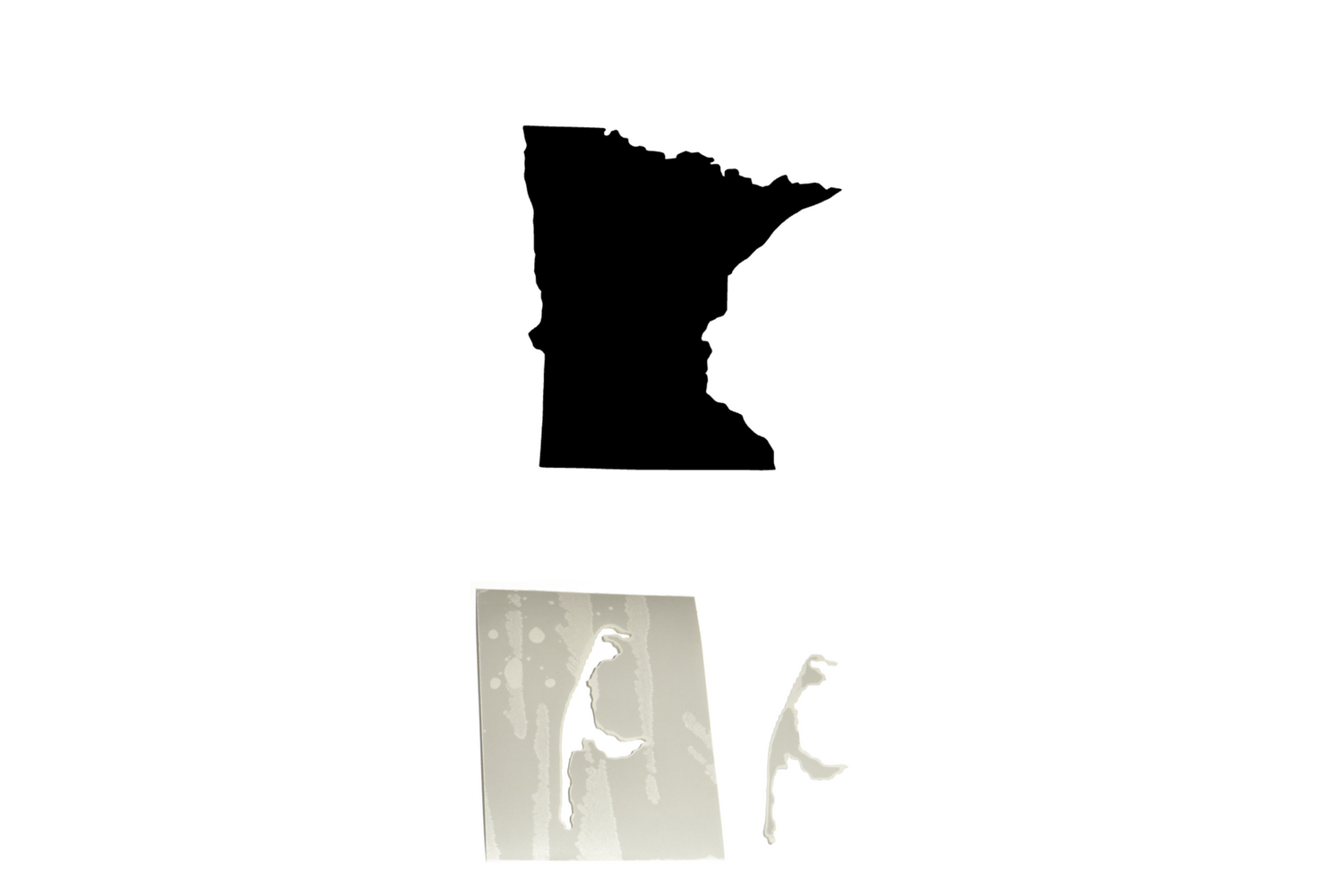 Schablonenfolie Minnesota