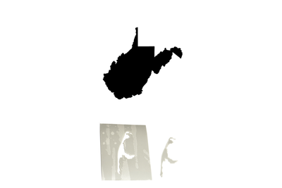 Schablonenfolie West Virginia Schablonenfolie West Virginia