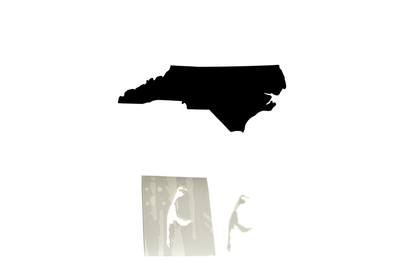 Schablonenfolie North Carolina Schablonenfolie North Carolina