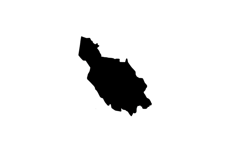 Outline Dalarna Magnet Outline Dalarna Magnet