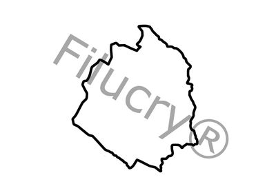 Norrbotten Umriss Umriss Banner, Digitaler Download, SVG / JPG / PNG / PDF