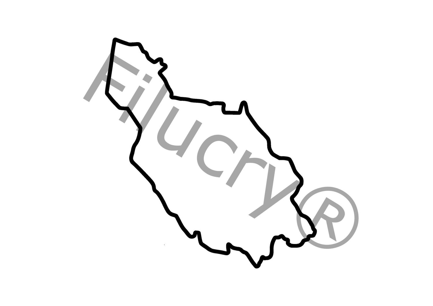 Dalarna Umriss Umriss Banner, Digitaler Download, SVG / JPG / PNG / PDF