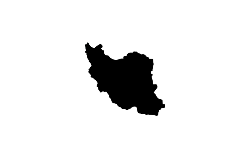 Outline Iran Magnet