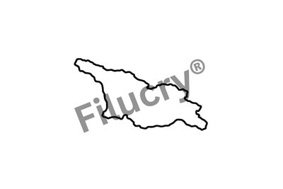 Georgien Umriss Umriss Banner, Digitaler Download, SVG / JPG / PNG / PDF