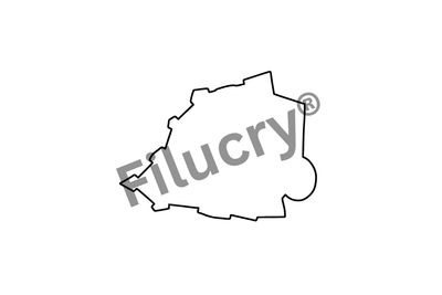 Vatikanstadt Umriss Umriss Banner, Digitaler Download, SVG / JPG / PNG / PDF