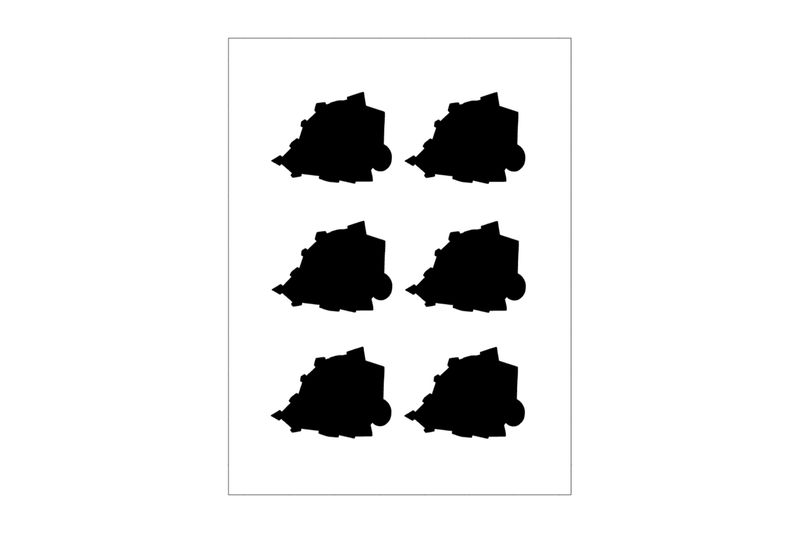 Sticker Sheet Vatican City Outline Sticker Sheet Vatican City Outline