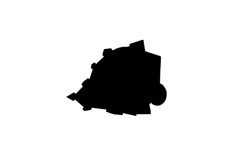 Outline Vatican City Magnet Outline Vatican City Magnet