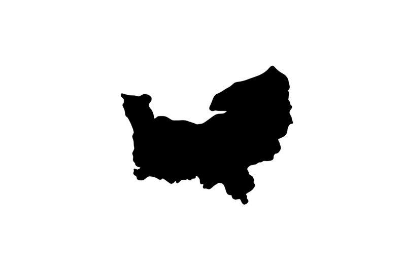 Outline Normandie Magnet Outline Normandie Magnet