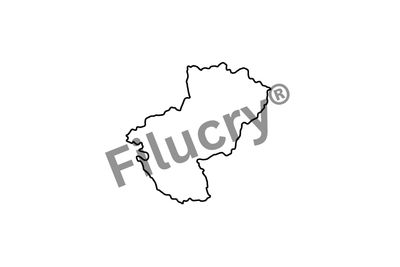 Pays de la Loire Umriss Umriss Banner, Digitaler Download, SVG / JPG / PNG / PDF