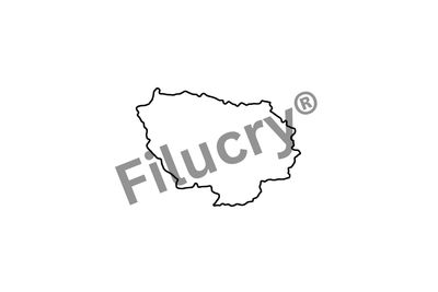 Ile-de-France Umriss Banner, Digitaler Download, SVG / JPG / PNG / PDF