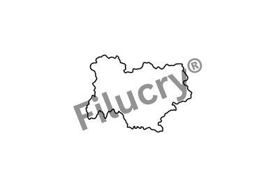 Auvergne-Rhone-Alpes Umriss Banner, Digitaler Download, SVG / JPG / PNG / PDF