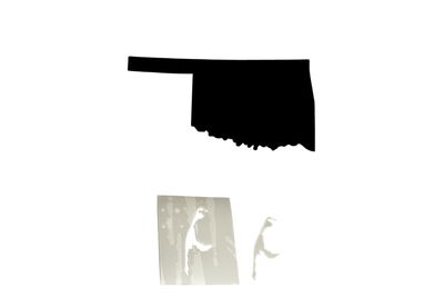 Schablonenfolie Oklahoma