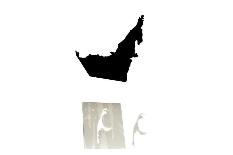 Schablonenfolie Vereinigte Arabische Emirate VAE