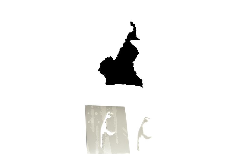 Schablonenfolie Kamerun