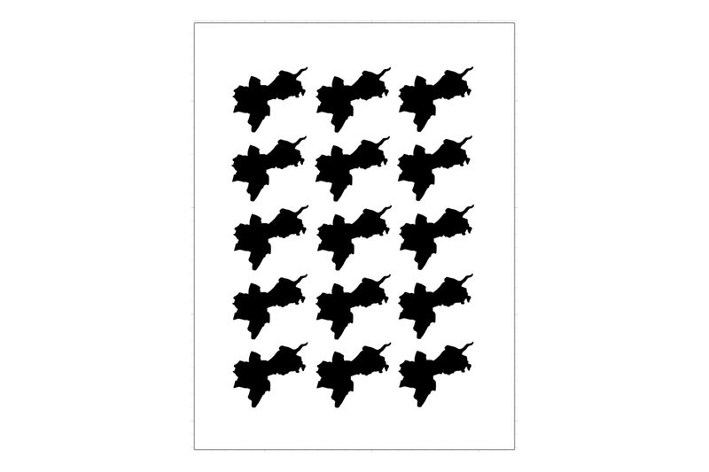 Stickerbogen schweizer Kanton Basel-Stadt Stickerbogen schweizer Kanton Basel-Stadt