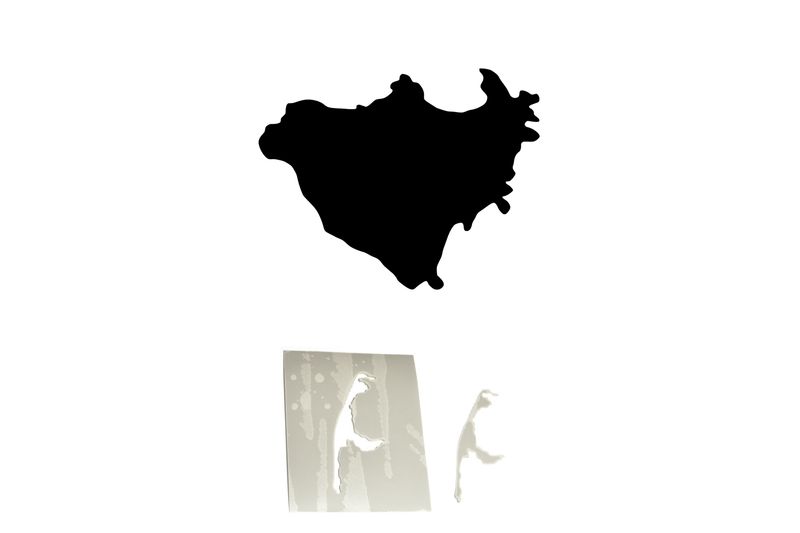 Schablonenfolie Magnetic Island Schablonenfolie Magnetic Island