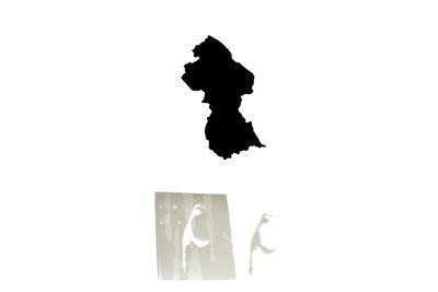 Schablonenfolie Guyana