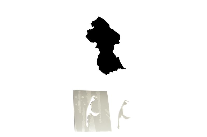 Schablonenfolie Guyana