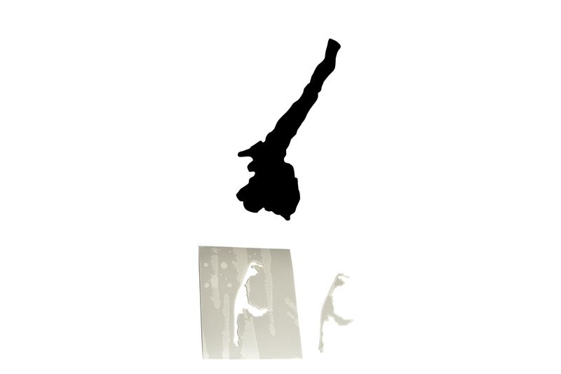 Schablonenfolie Gardasee