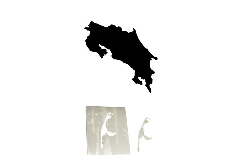 Schablonenfolie Costa Rica