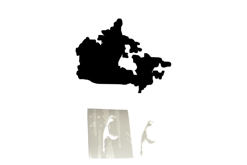 Schablonenfolie Kanada