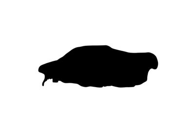 Umriss Insel Baltrum Magnet