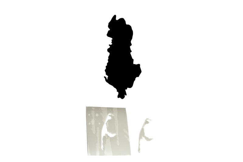 Schablonenfolie Albanien