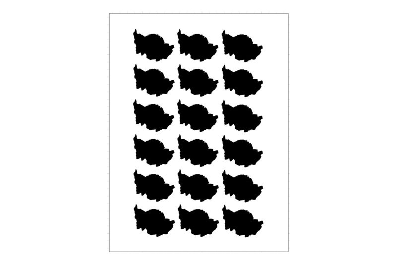 Stickerbogen schweizer Kanton Zug Stickerbogen schweizer Kanton Zug