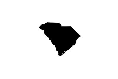 Umriss South Carolina Magnet