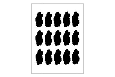 Stickerbogen Länderumriss Katar