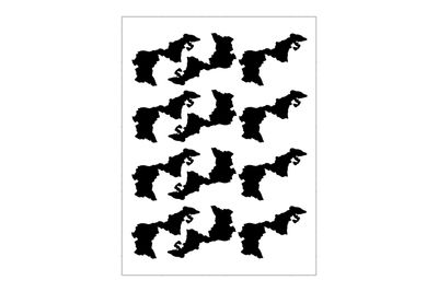 Stickerbogen schweizer Kanton Appenzell-Ausserrhoden