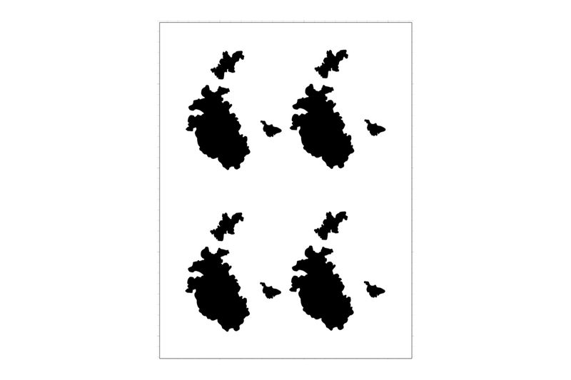 Stickerbogen schweizer Kanton Schaffhausen Stickerbogen schweizer Kanton Schaffhausen