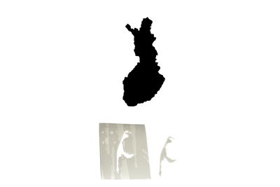 Schablonenfolie Finnland