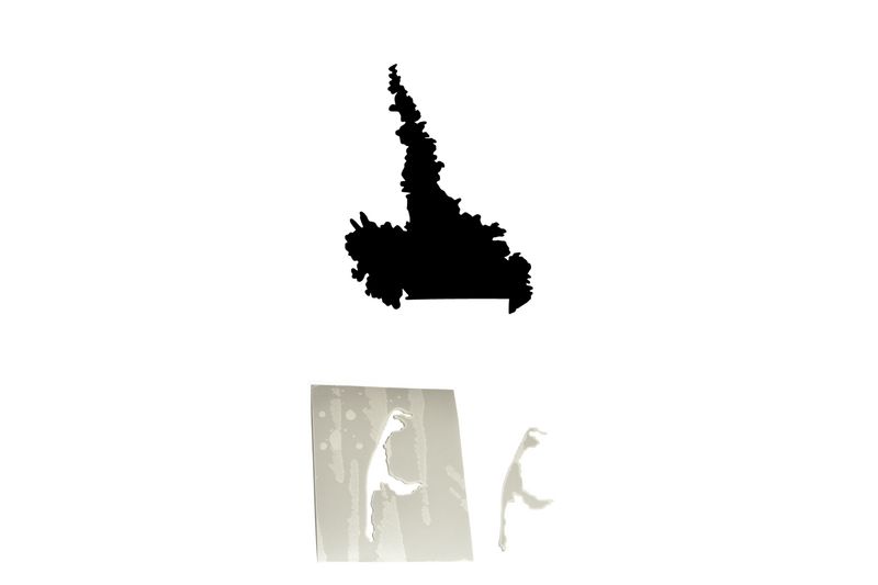 Schablonenfolie Labrador