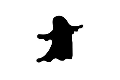 Umriss Gespenst Magnet