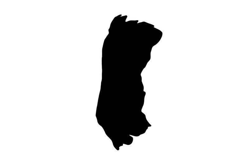 Umriss Rømø Magnet