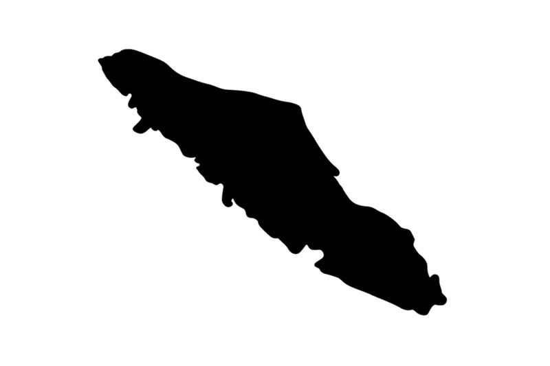 Umriss Vancouver Island Magnet