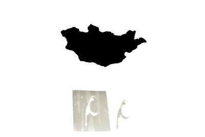 Schablonenfolie Mongolei