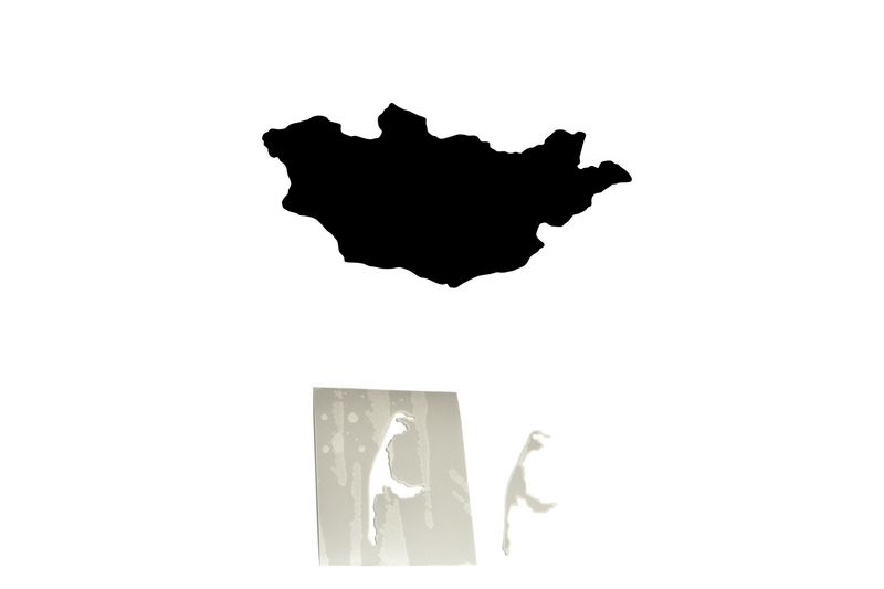 Schablonenfolie Mongolei